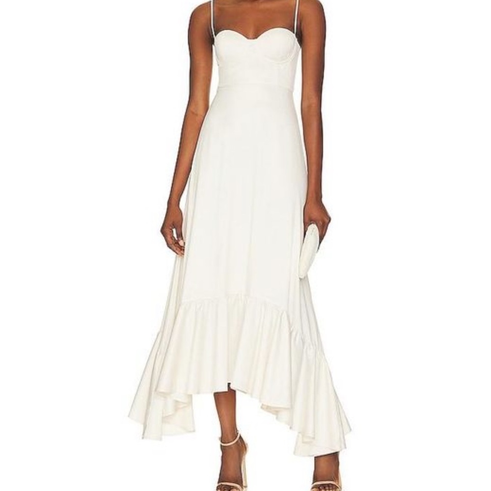 Revolve Lovers and Friends sisa maxi dress in ivory - purchased on revolve, NWT
